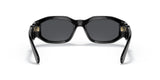 Medusa Biggie Sunglasses - Black on Black