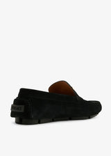 La Medusa Driver Shoes in Black