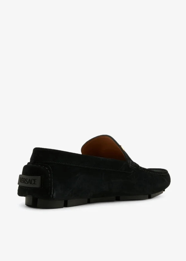 La Medusa Driver Shoes in Black