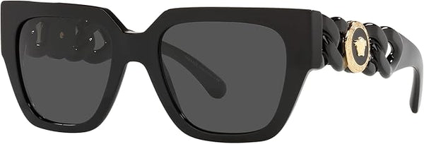 Black Chain Medusa Sunglasses