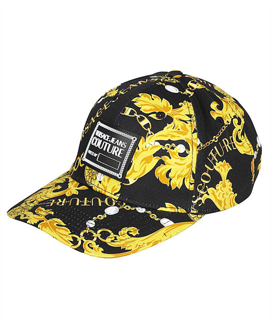 Chain Couture Black/Gold Men’s Cap – Veri Boutique