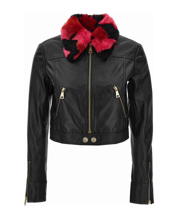 Black Couture Leather Jacket