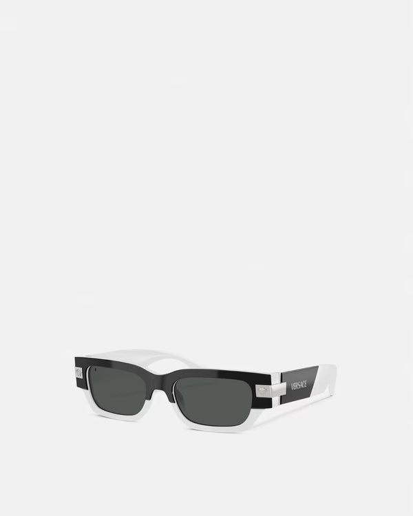 Classic Top Sunglasses in Black and White