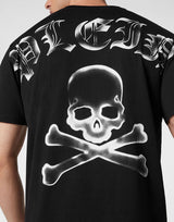 V-Neck T-Shirt Skull&Bones