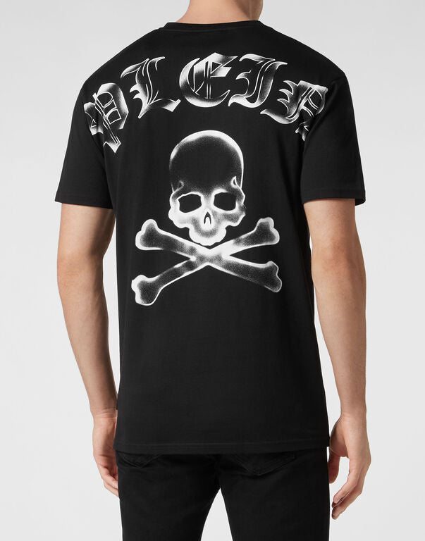 V-Neck T-Shirt Skull&Bones