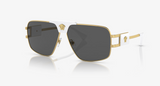 White and Gold Polarised Sunglasses