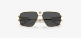 White and Gold Polarised Sunglasses