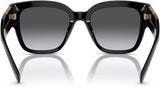 Black Polarised Sunglasses with Grey Gradient