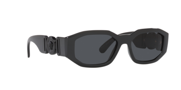 Black Sunglasses/ Dark Grey Lens